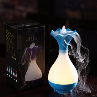 BKR® USB Flower Shaped Mist Humidifier with LED Night Light – HM0433 
