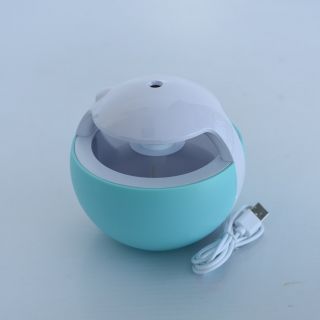 USB Round Shaped Mist Humidifier with Colorful LED Night Light