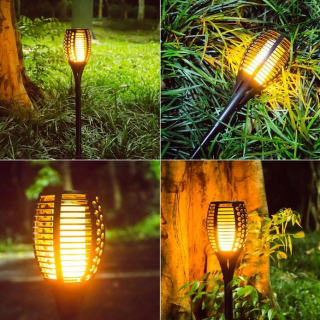 BKR® Solar Flame Garden Light – LG0304 