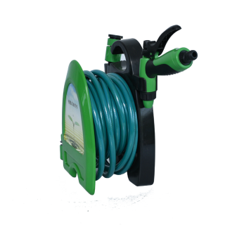 BKR® 10 Metre Mini Garden Watering Hose Pipe Reel With Spray – LG0323