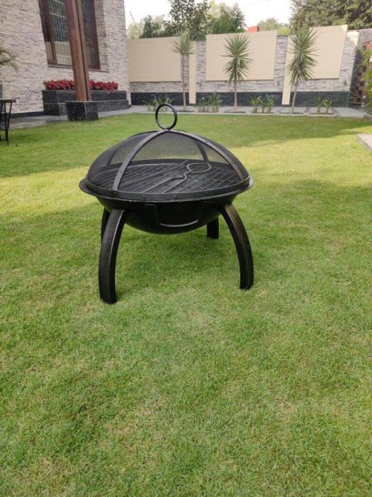 Bkr Firepit Round With Skewers For, Long Fire Pit Skewers